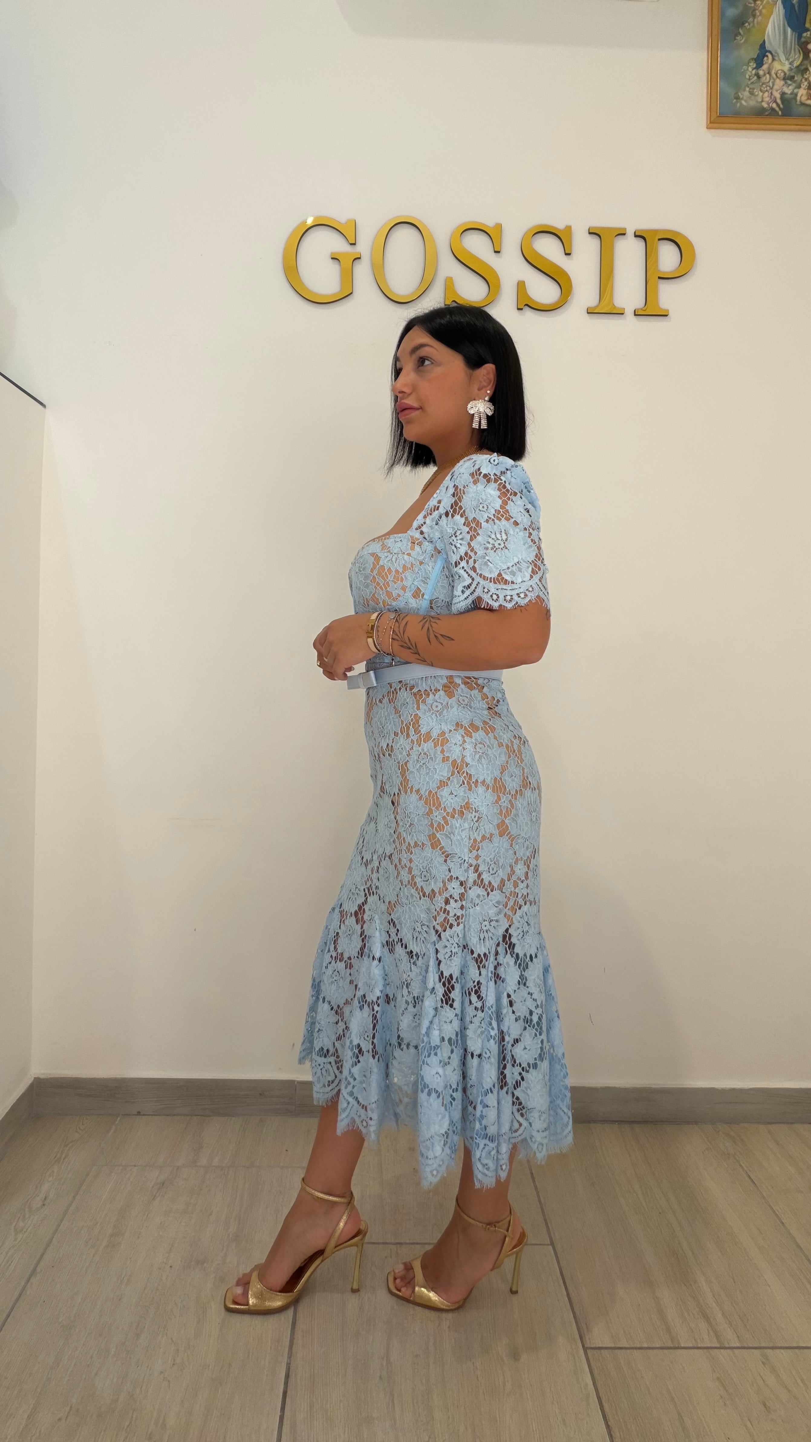 ABITO MERAVIGLIOSO CELESTE