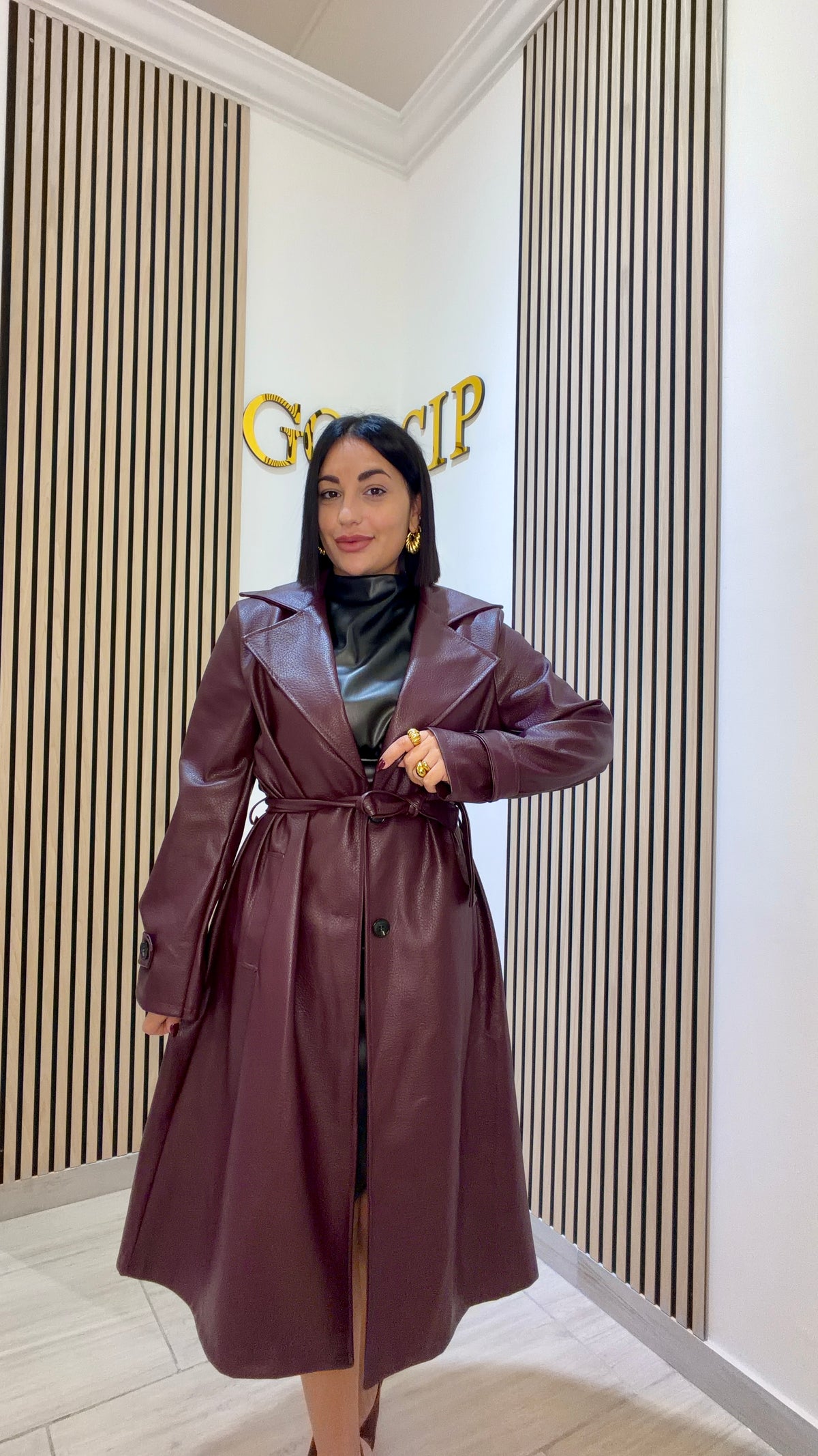 TRENCH ECOPELLE GISELL