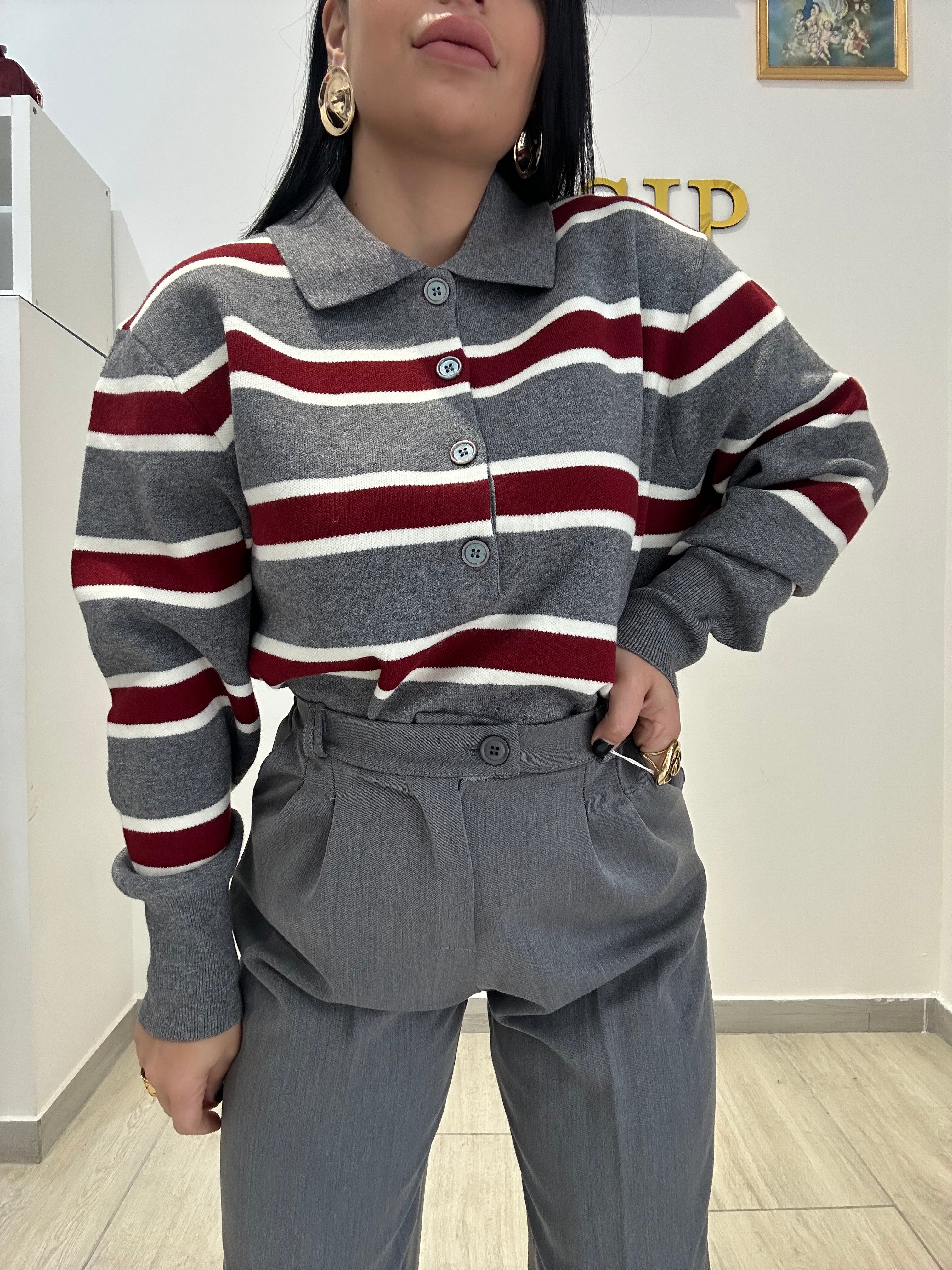 MAGLIONE A RIGHE CAMILLA