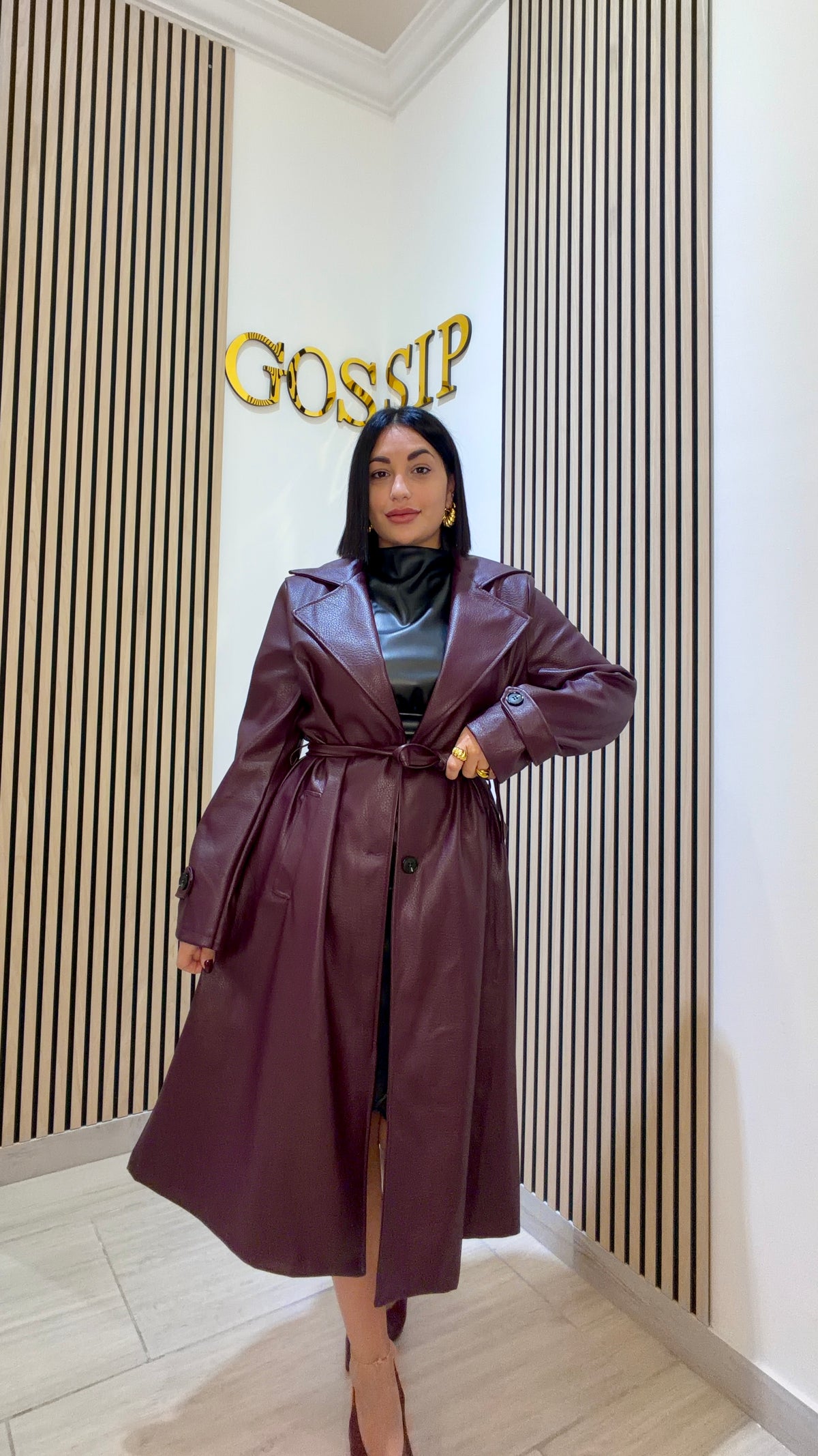 TRENCH ECOPELLE GISELL