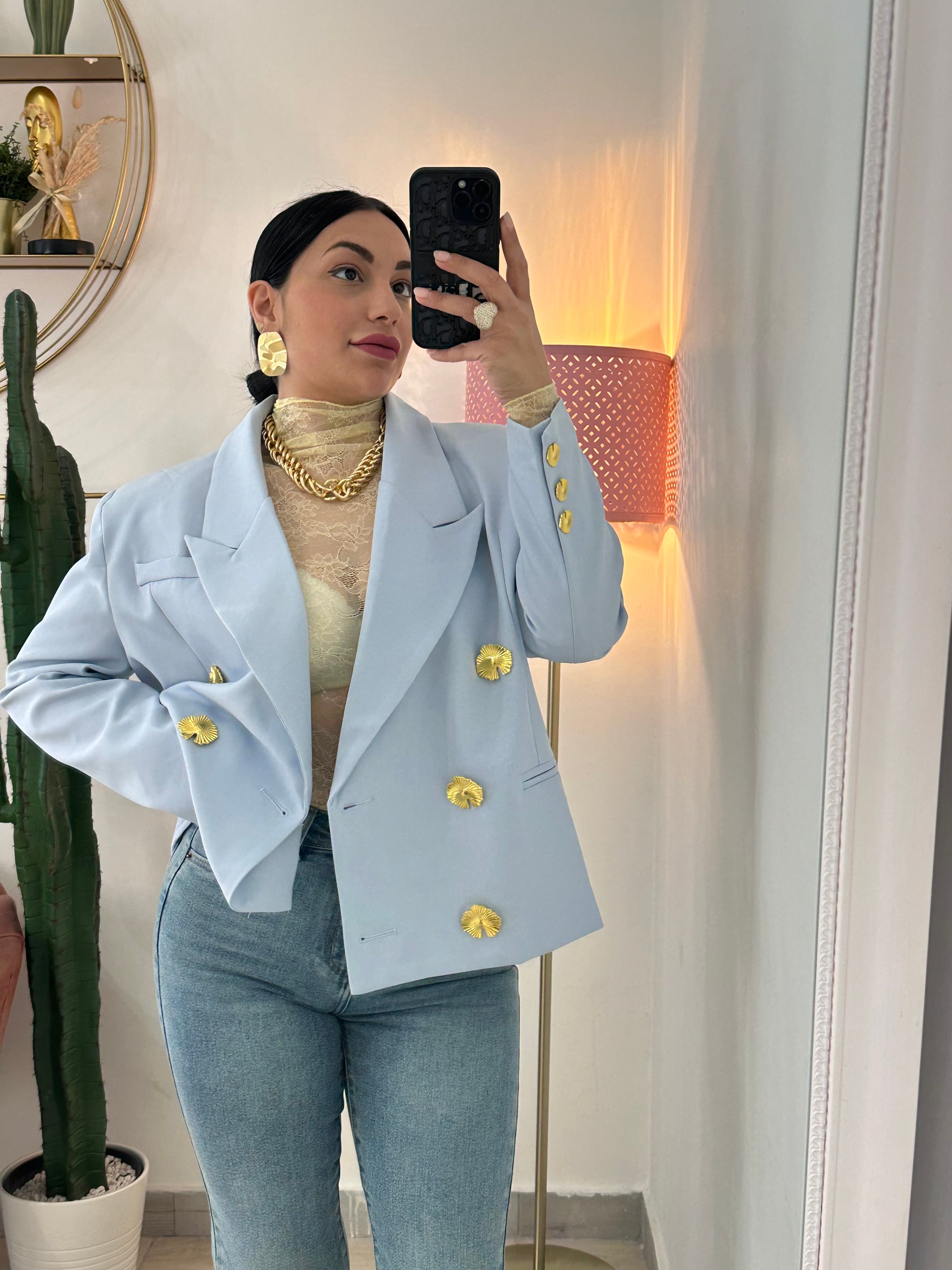 BLAZER DOPPIOPETTO MAVI