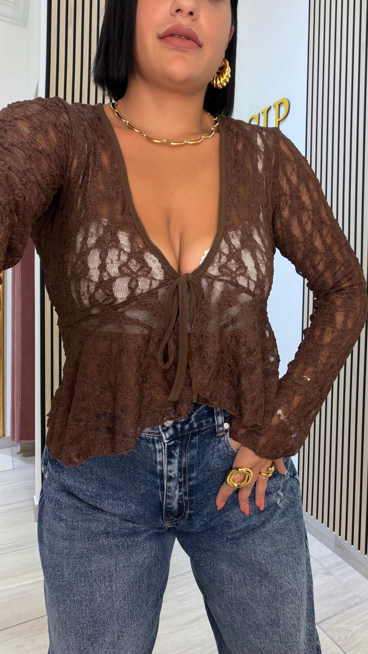 CAMICIA IN PIZZO JULY