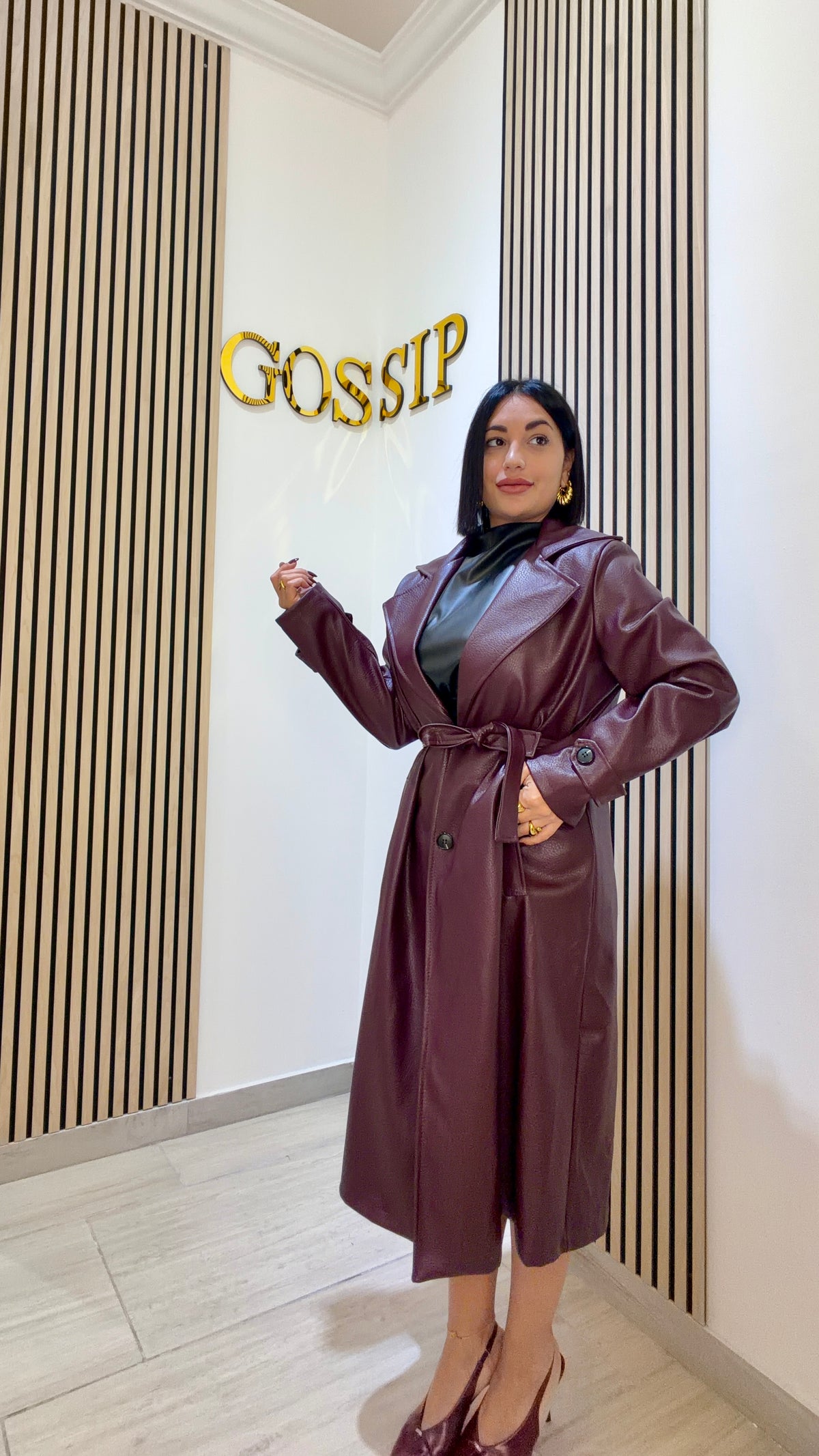 TRENCH ECOPELLE GISELL